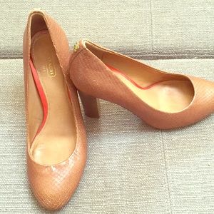 Coach Nude Heels